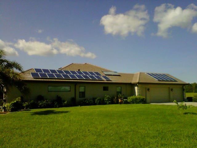 7.13KW PV system in Parrish,FL.