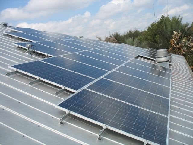 Solar electric PV system in Nokomis,FL.