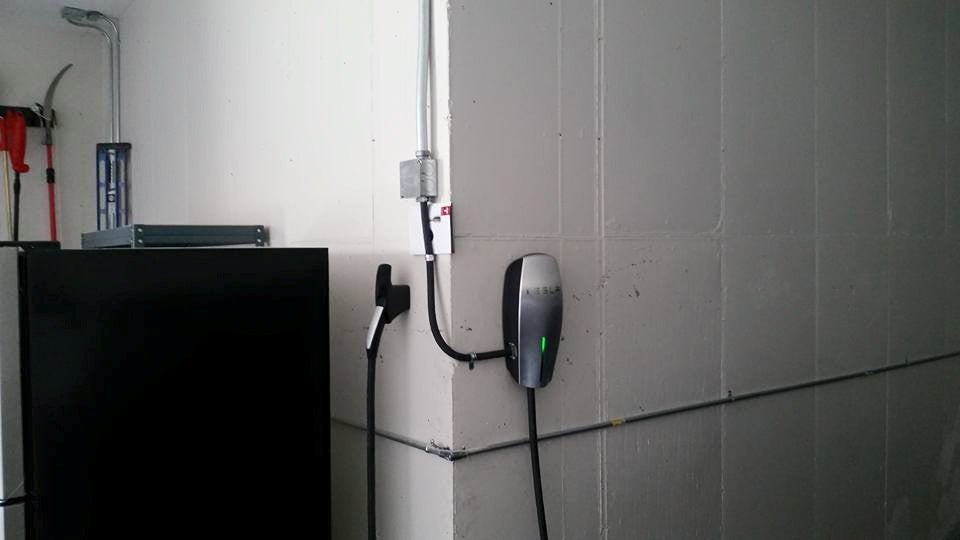 Tesla Charging Station Installation