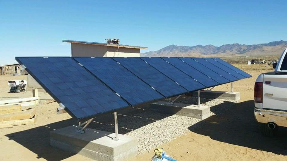 Off Grid Ground Mount Solar System