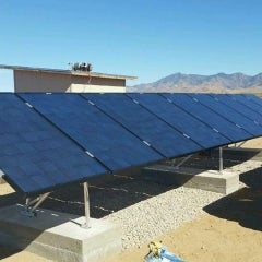 Off Grid Ground Mount Solar System