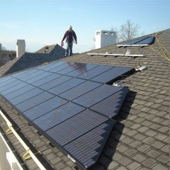 Mississippi Solar array installation 