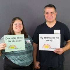 Andrea and David chose Net Zero Solar to install their solar electric system in July of 2015!