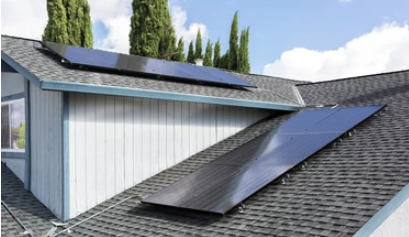 Solar Roof Close Up