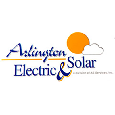 Arlington Electric and Solar logo