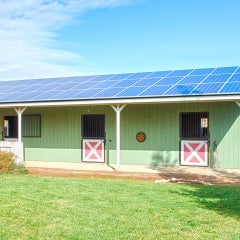 Barn Roof PV System 