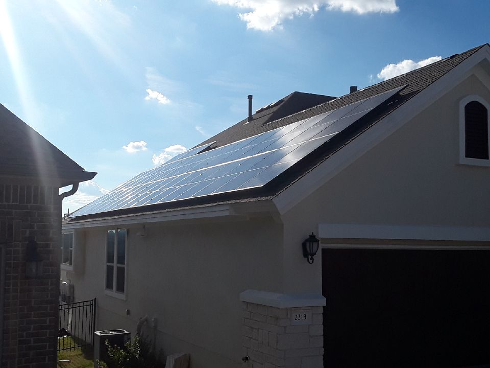 10.24KW Leander Solar Install