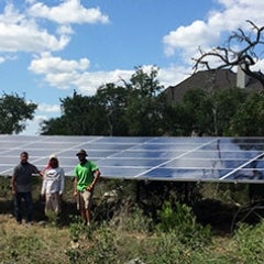 13.5 KW Ground Mount in New Braunfels