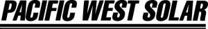 Pacific West Solar logo