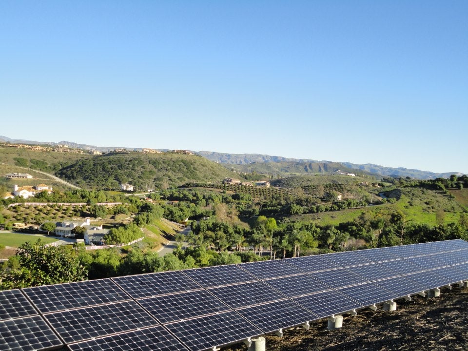 Ground mounted Solar PV system