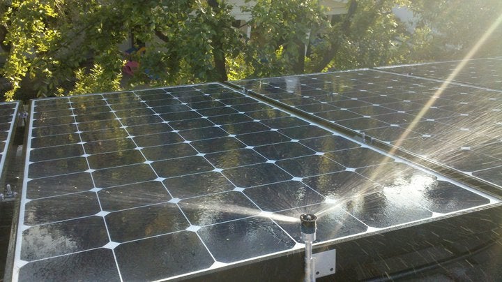 Solar Self Cleaning System-Heliotex