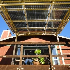 The PHATportâ„¢. Solar patio awning