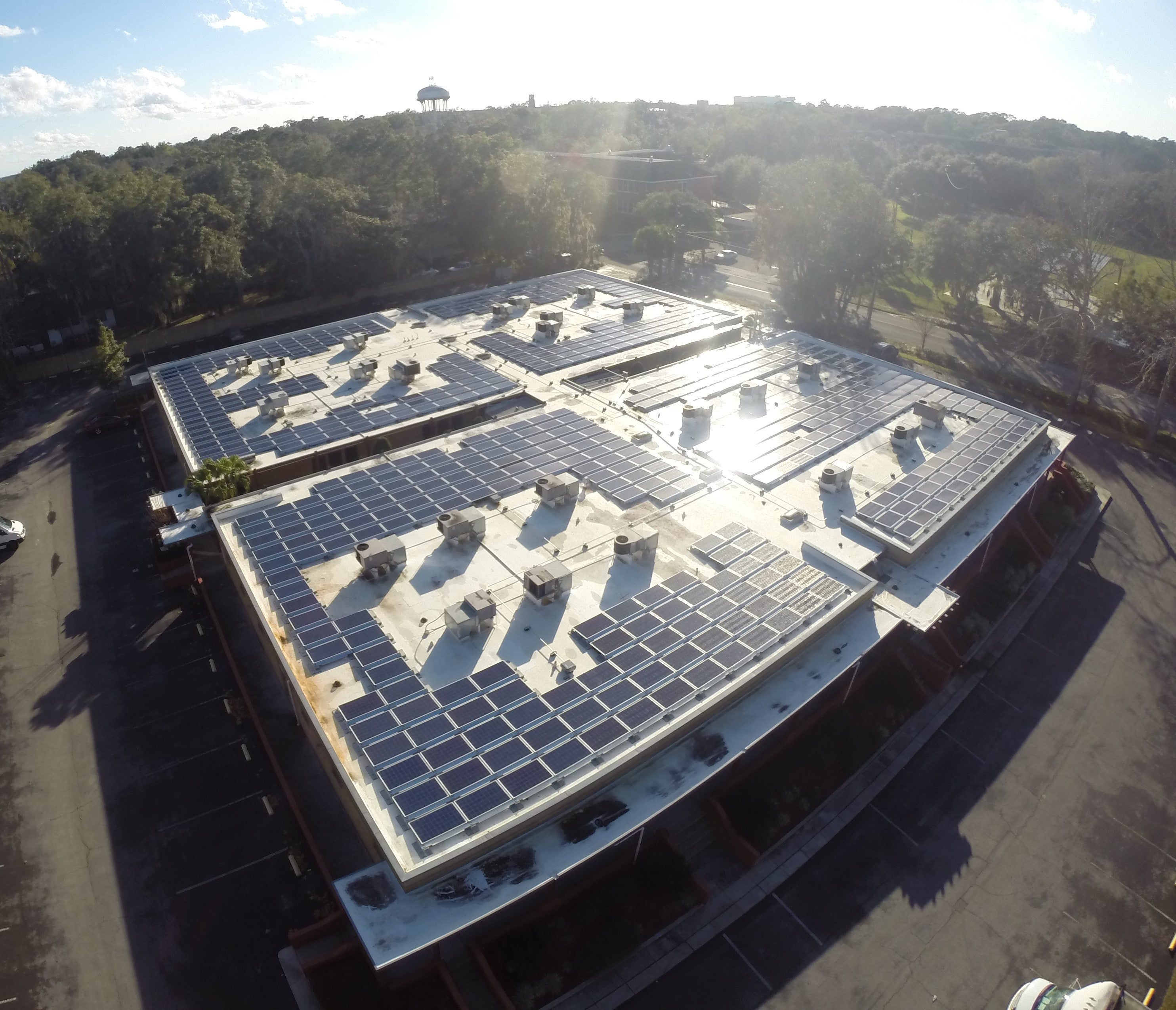 157.5 kW Ballasted PV System in Gainesville, FL
