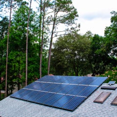 Roof Mounted PV System in Gainesville, FL