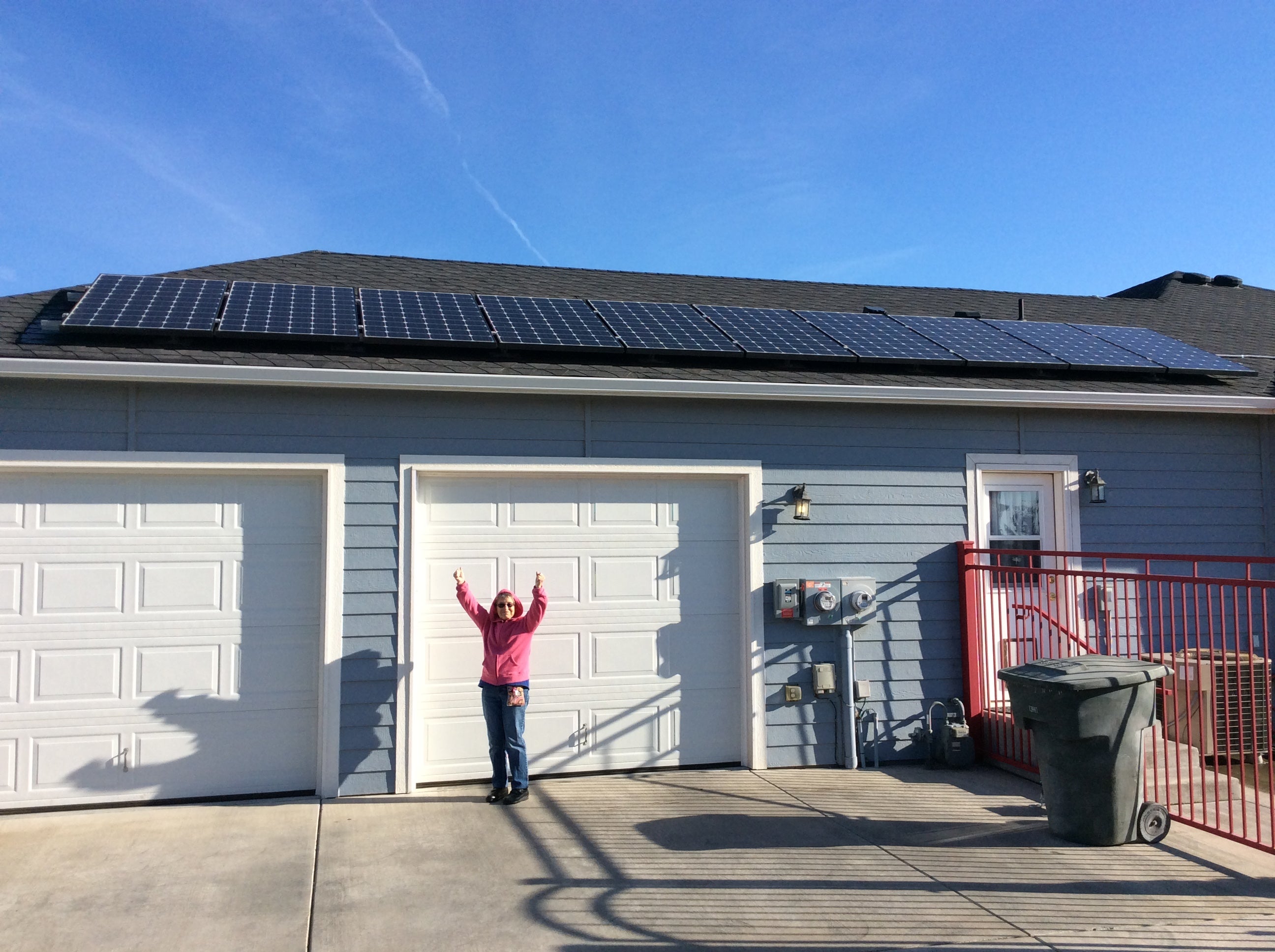 Another HAPPY Hot Solar Solutions Customer!