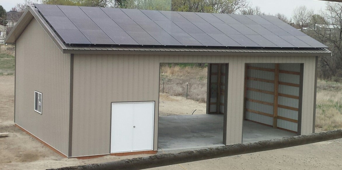 New Construction Shop Install