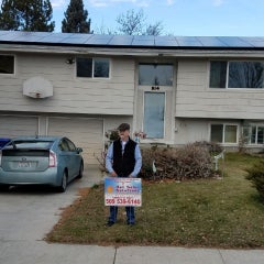 Happy Solar Home Owner