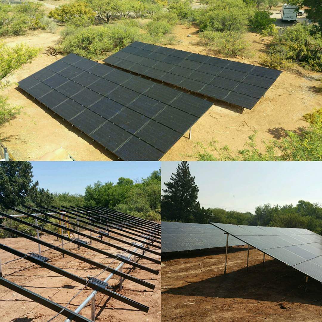 PV Solar System Ground Mount