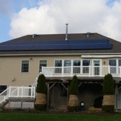 Roof Mounted Solar Black on Black