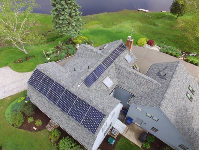6 kW Solar in Old Lyme CT with LG Electronics SolarEdge by Son Energy Systems