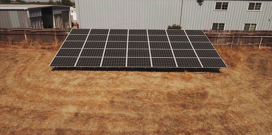 GSP installs Ground Mounts