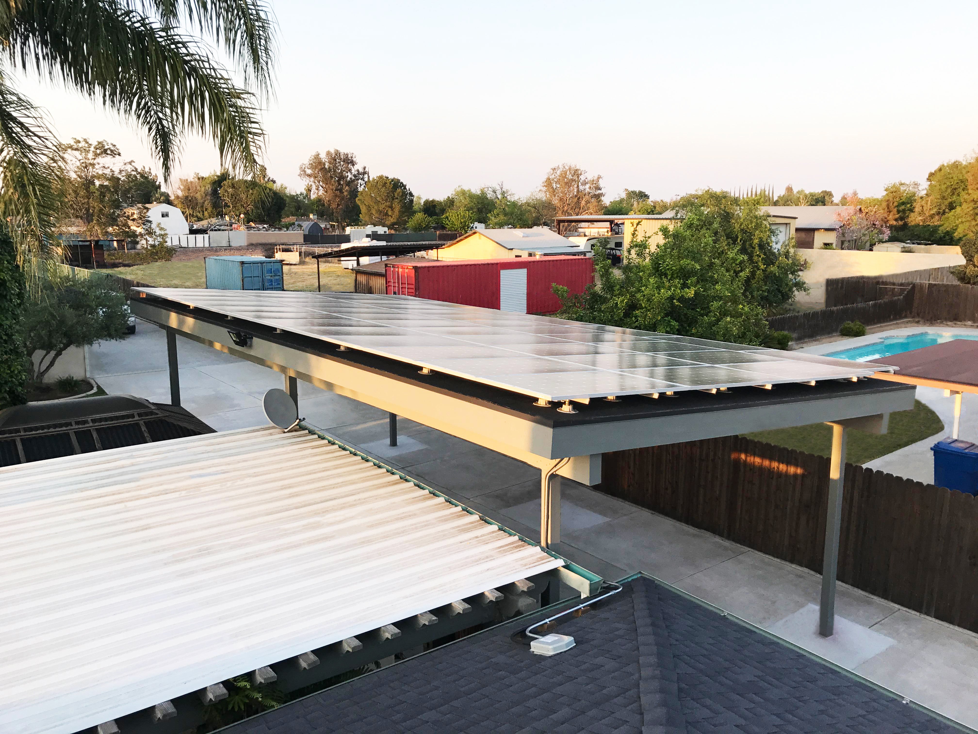 Shade Structure installation