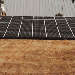 GSP installs Ground Mounts