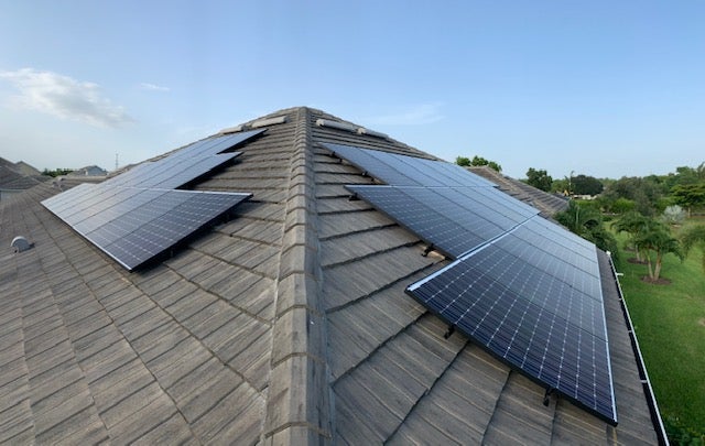 Beautiful Panasonic PV Solar Job