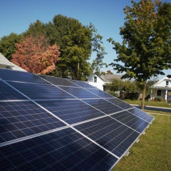 Modern Mill Solar Residential Ground Mount