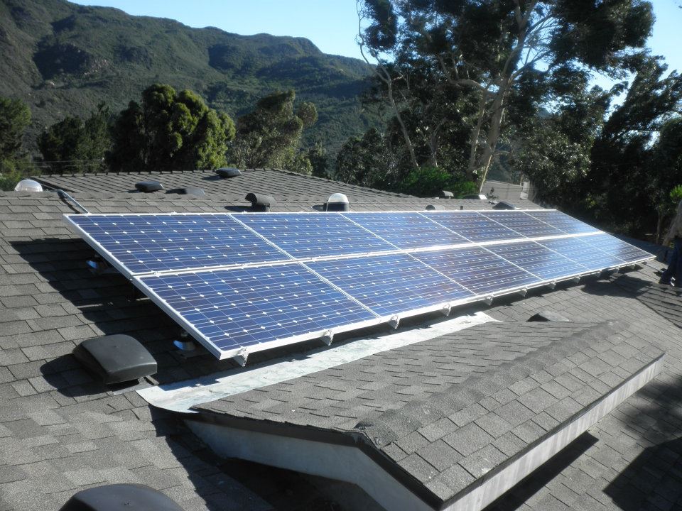 Solar Choice Solutions installation in Malibu, CA