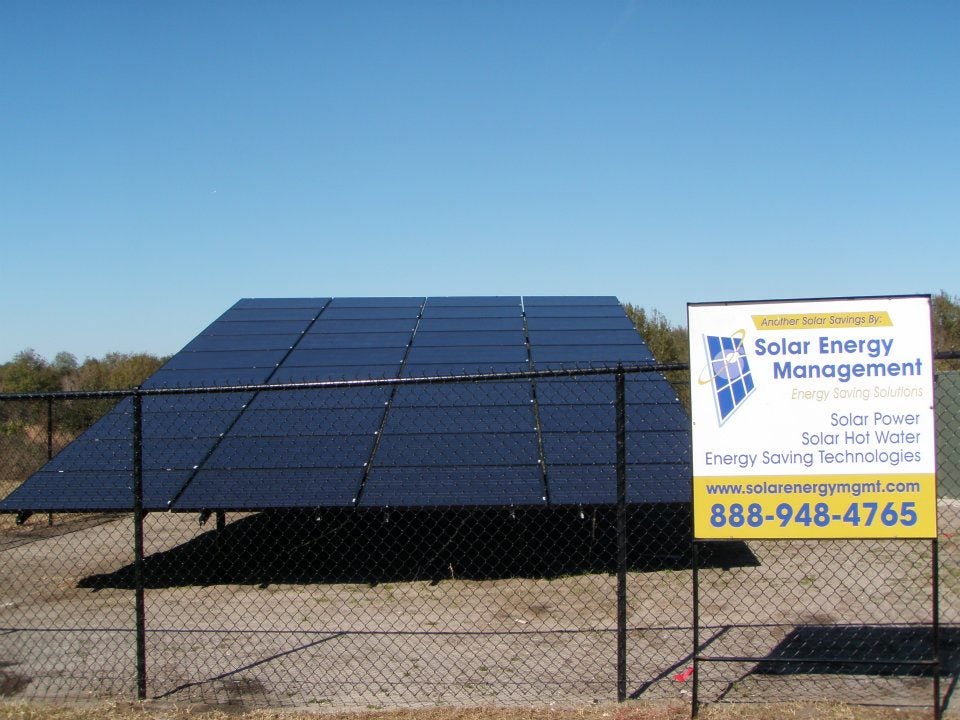 HCC College Brandon campus 10KW solar farm