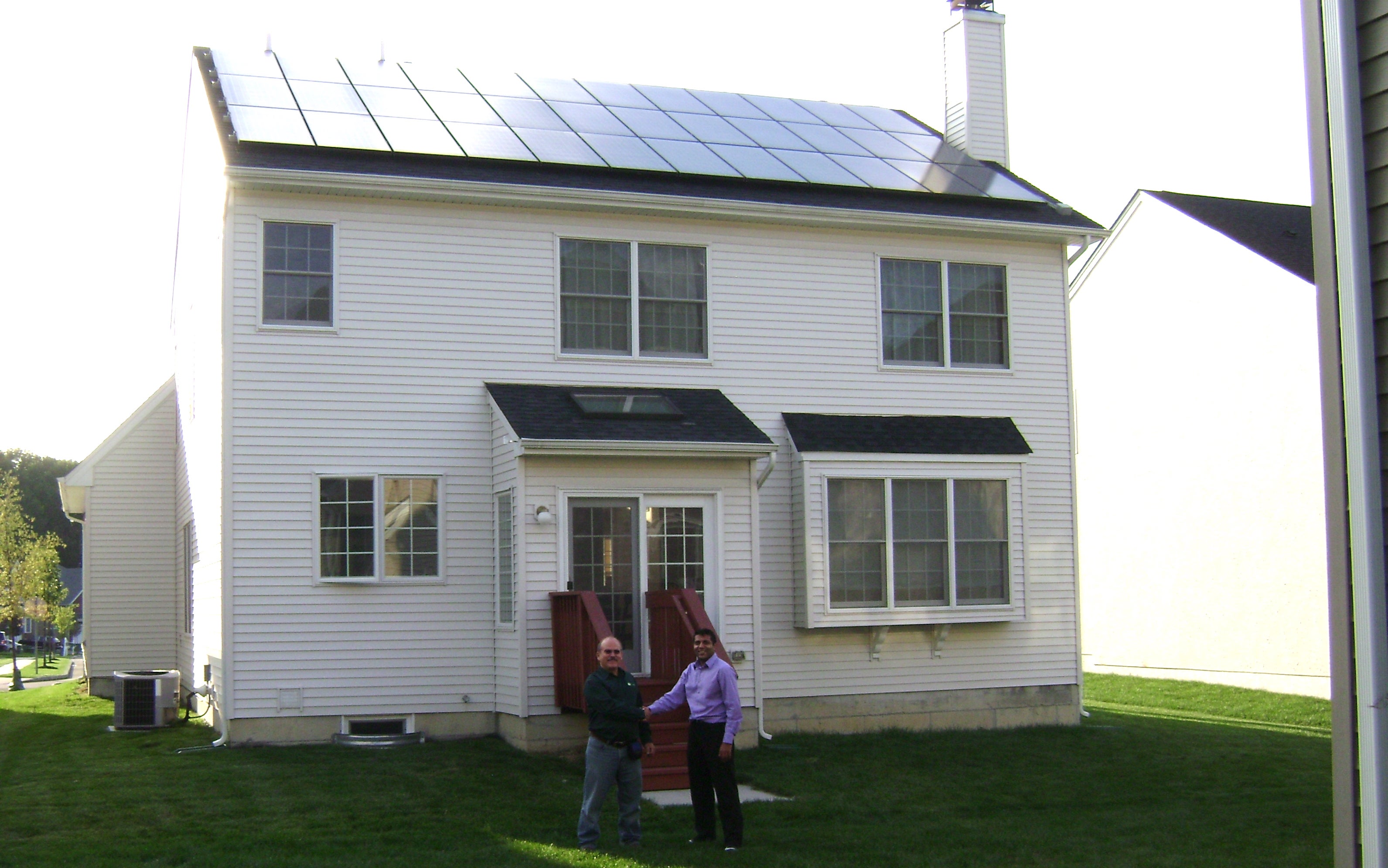 10kW roof top installation in New Jersey.