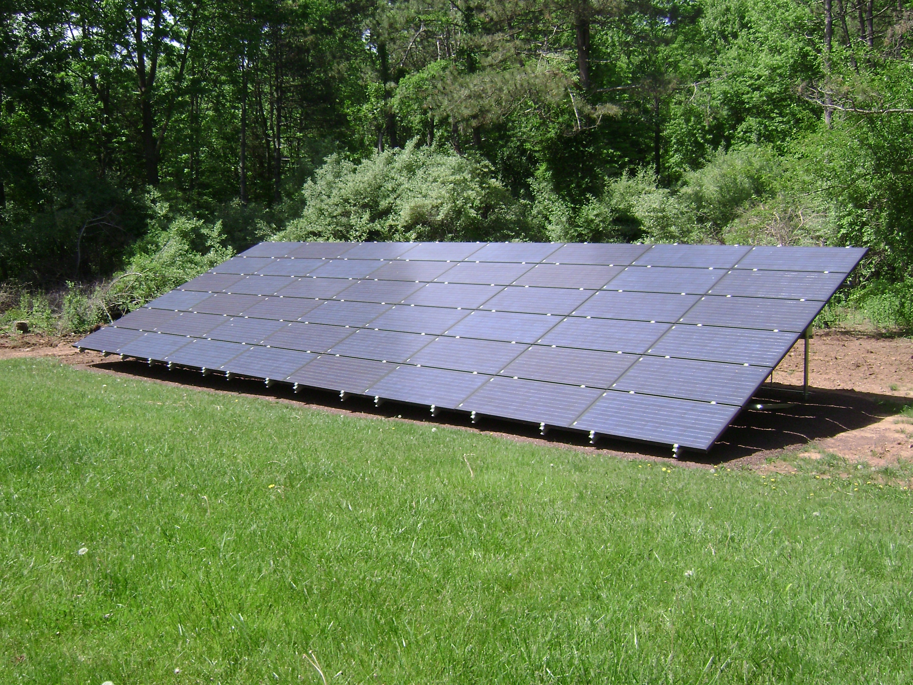 Ground Mounted Solar array