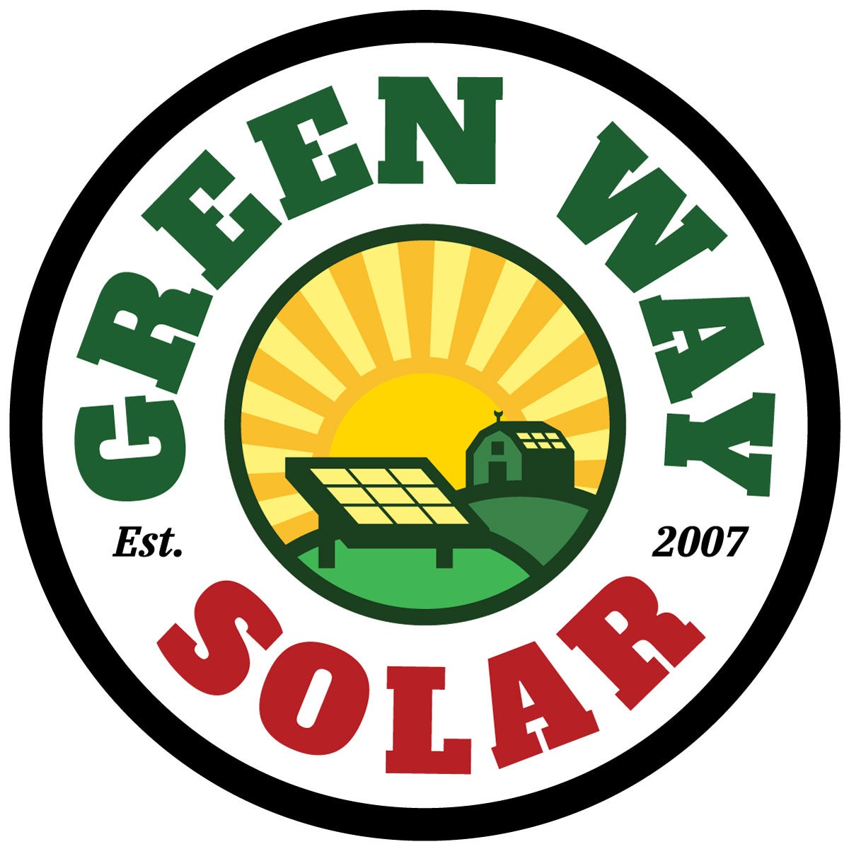 Green Way Solar logo