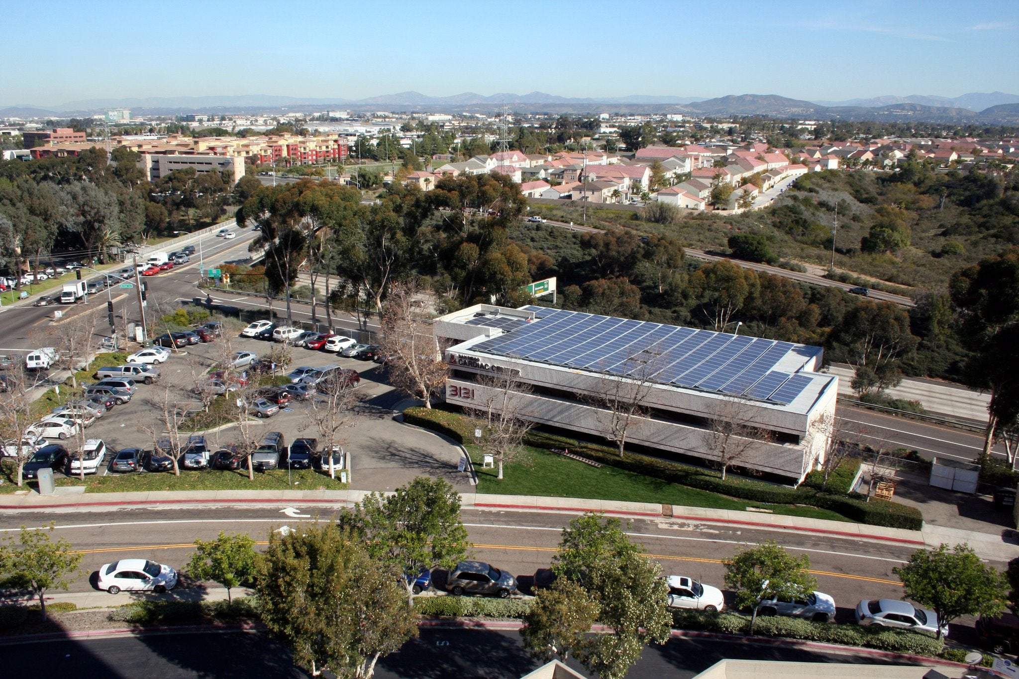 This new 60kW solar PV system at the San Diego Cardiac Center 