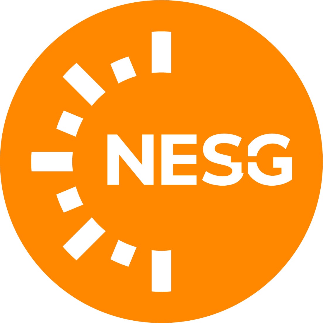 New England Solar + Green logo