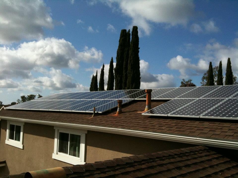 Solar PV array