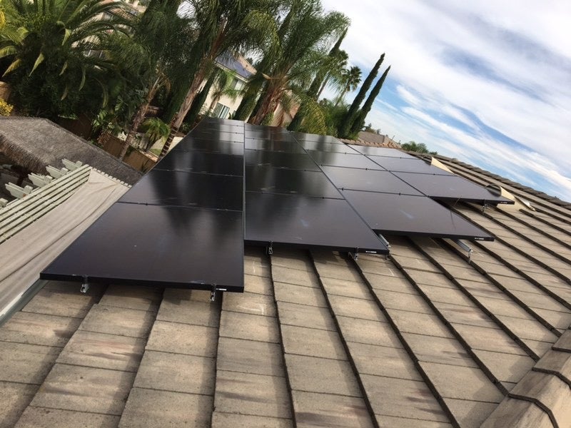Solaria Panel Installation