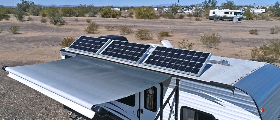Panel solar para vehiculos camper – Camper León