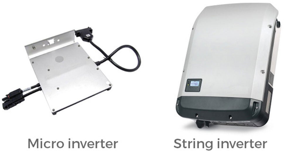 microinverter and string converter