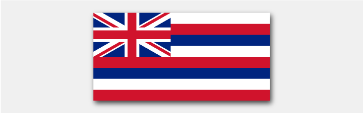 Hawaii Staatsflagge