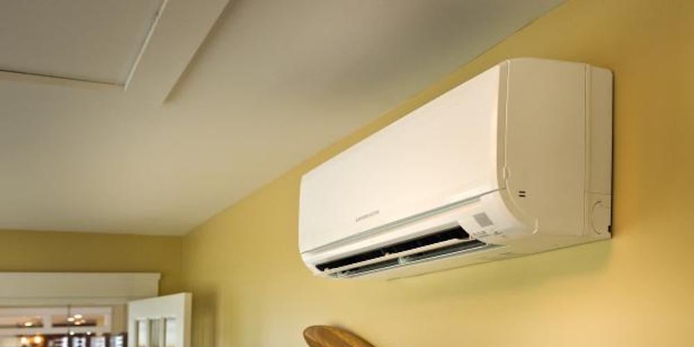 Ductless mini-split air conditioning