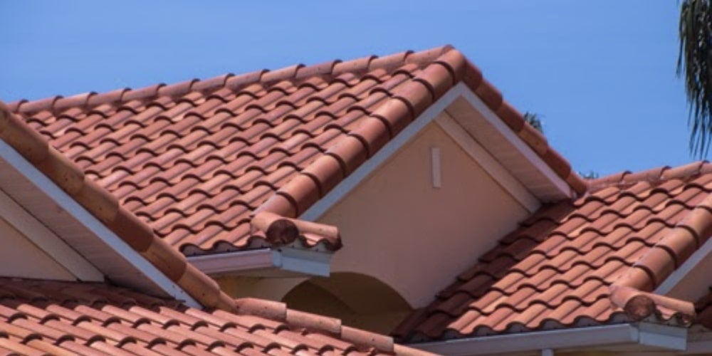 Clay tile roofing