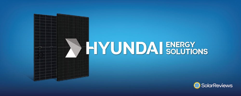 Hyundai solar panel logo