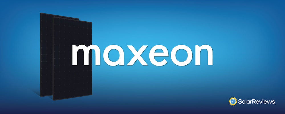Maxeon solar panel brand logo