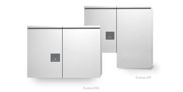 solar brand eguana's two new residential solar batteries, the evolve lfp and evolve ess