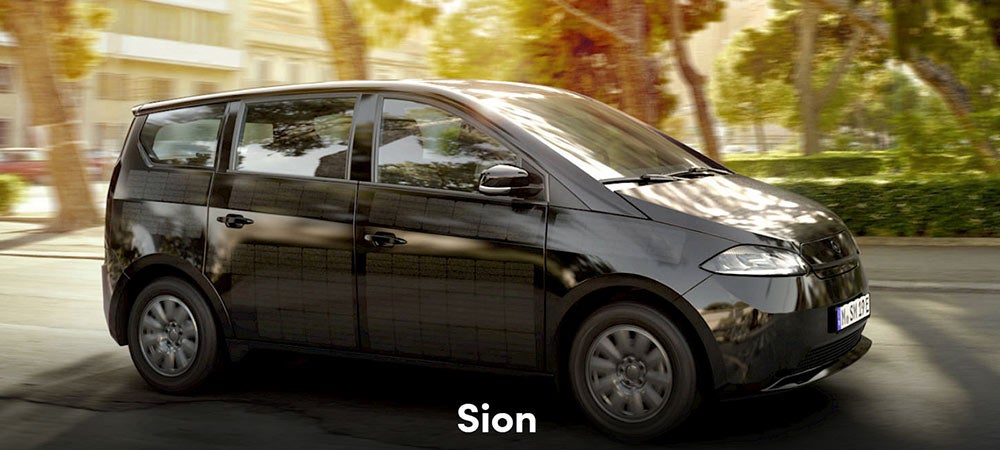 Sono Motors Sion with invisible solar cells