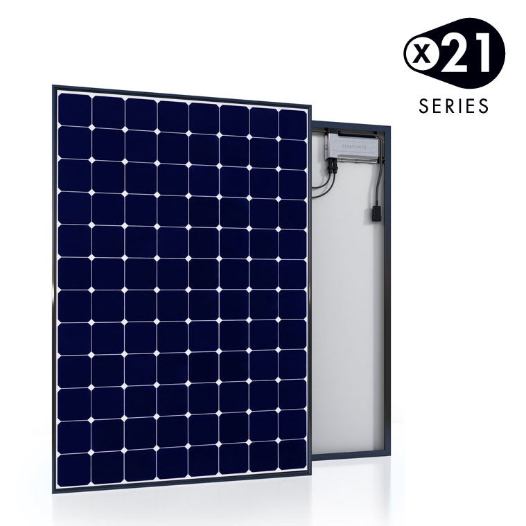 sunpower x series solar panel