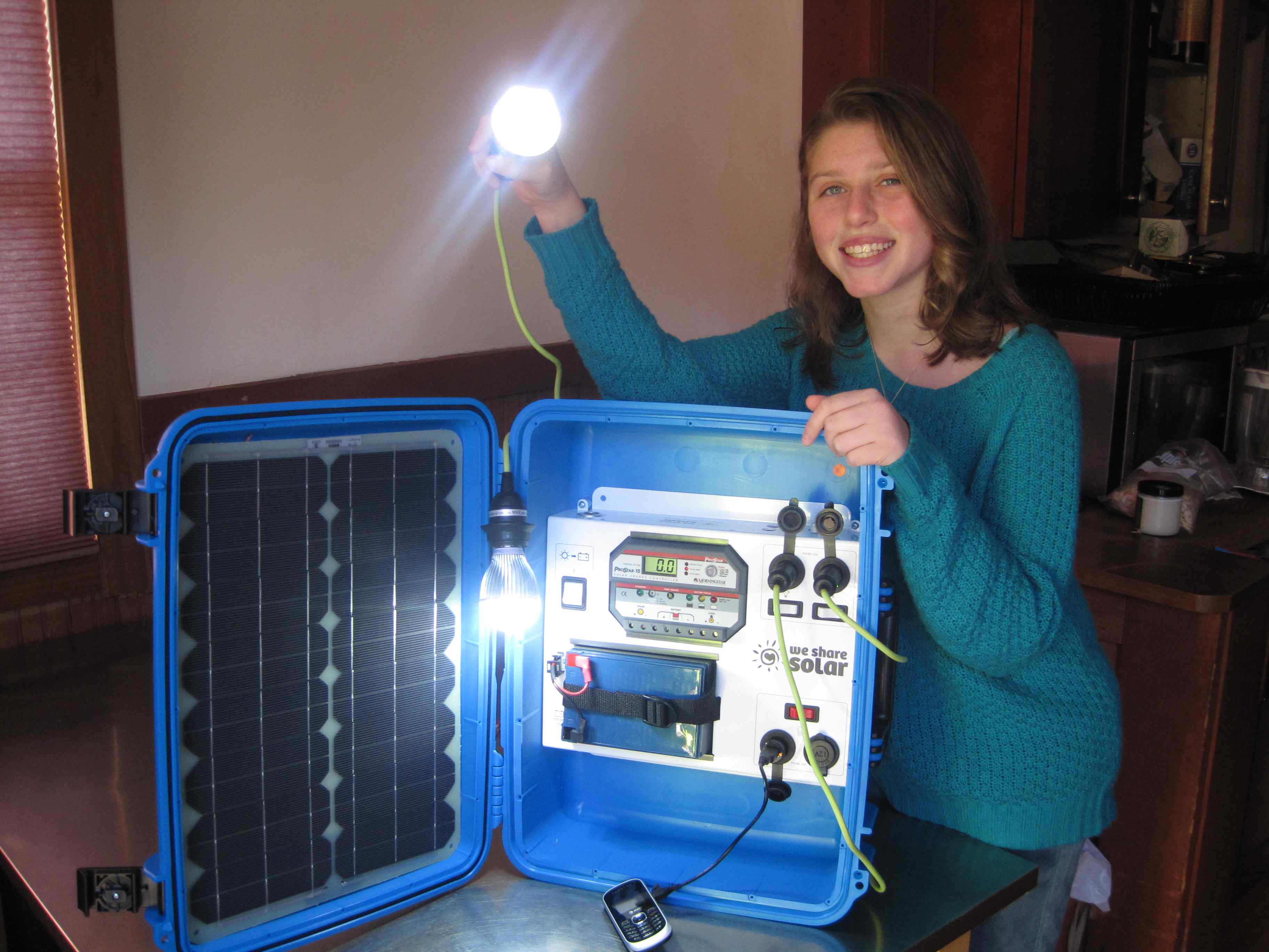 Image result for solar suitcase using